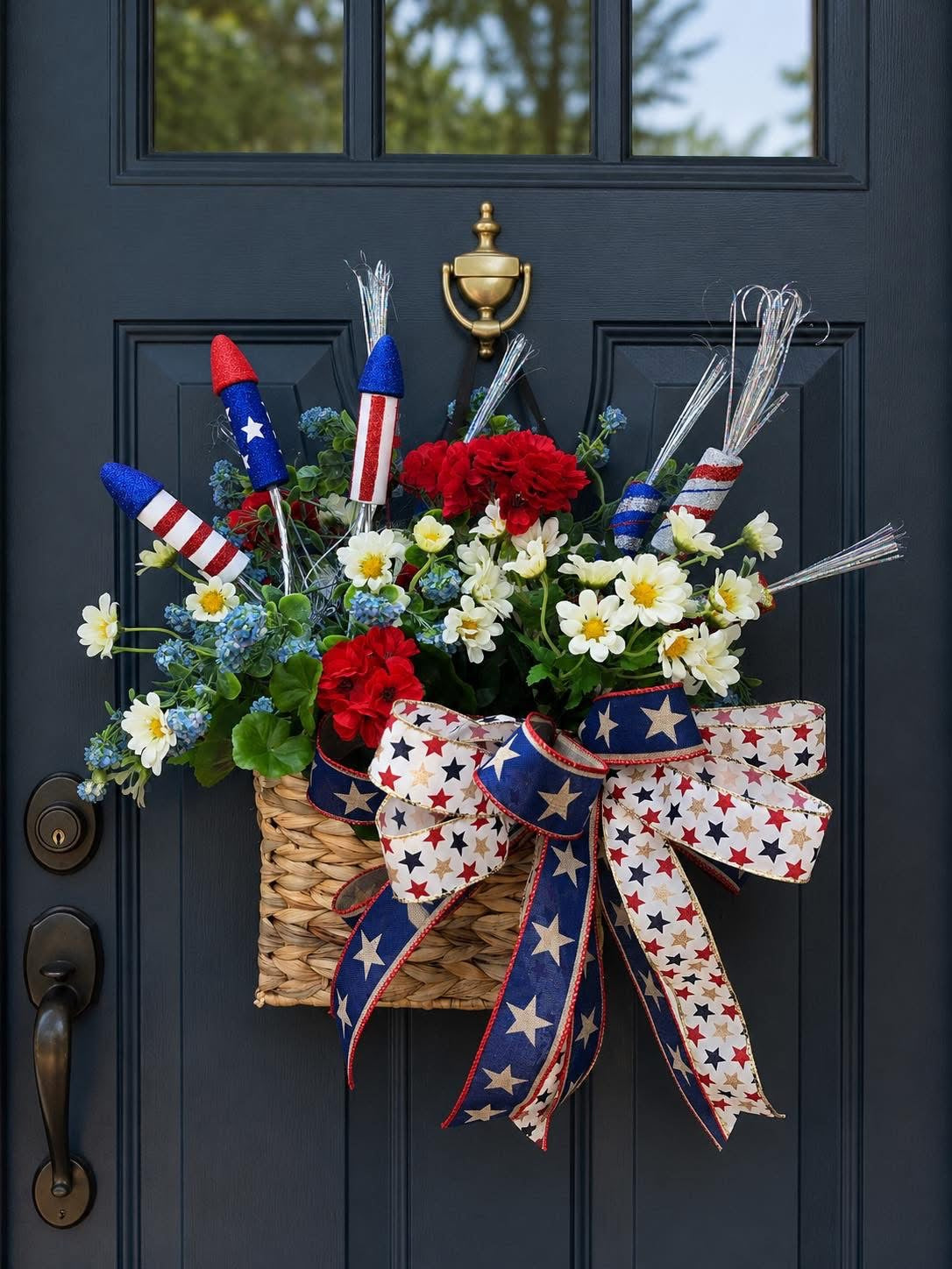 Nantucket Summer Door basket