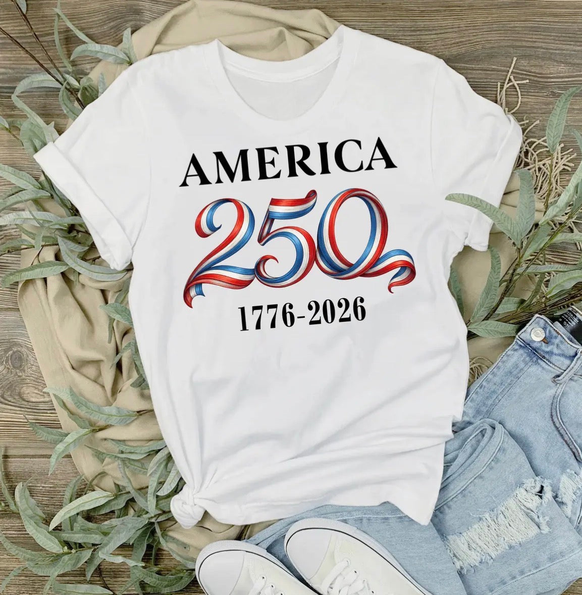 Patriotic 250 Anniversary Tee