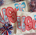 USA Patriotic Coquette Shirt