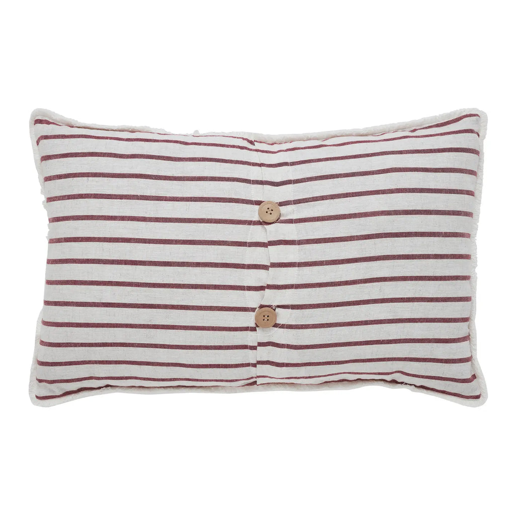 Celebration Americana Star Applique Pillow 14x22