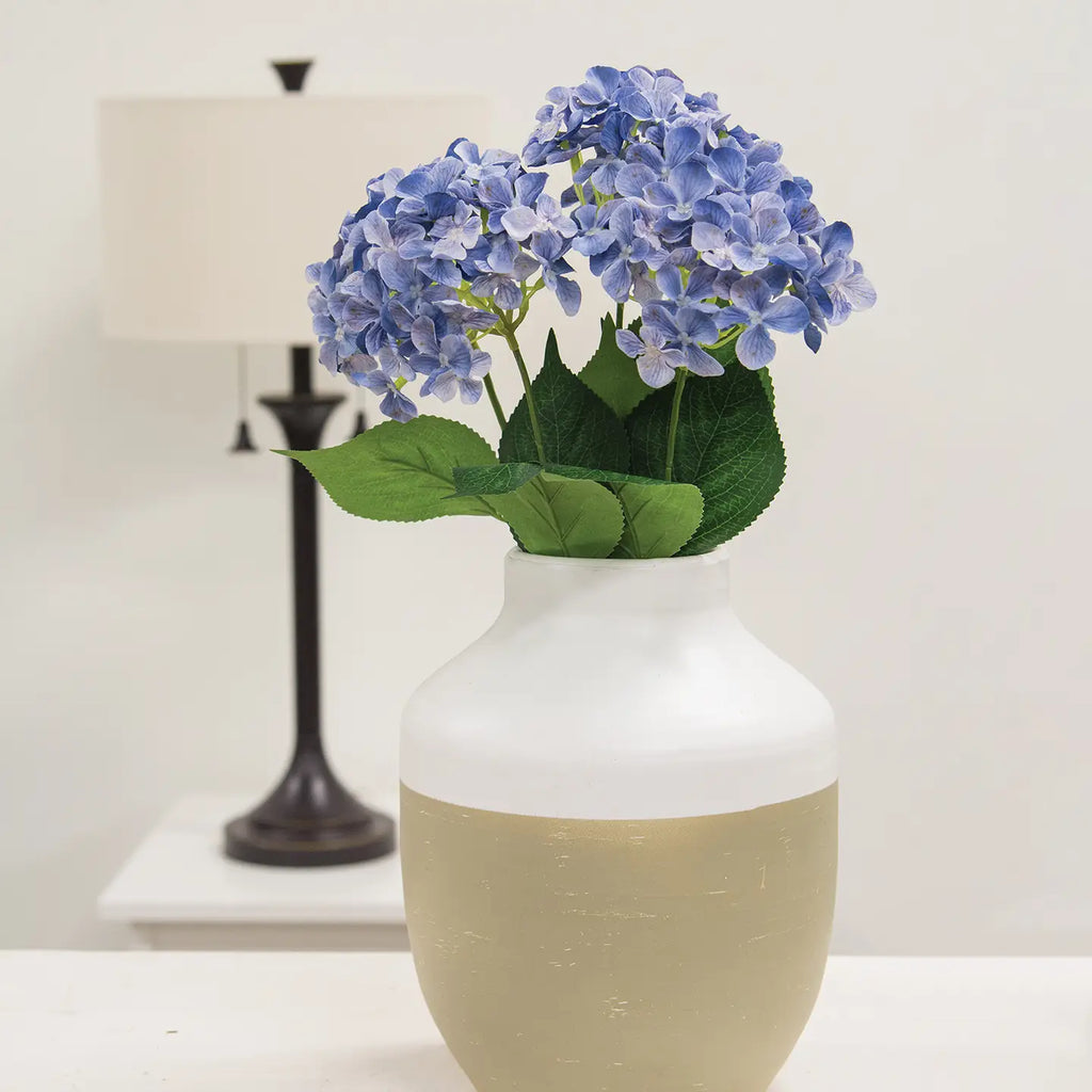 Blue Hydrangea Bush - 17"H