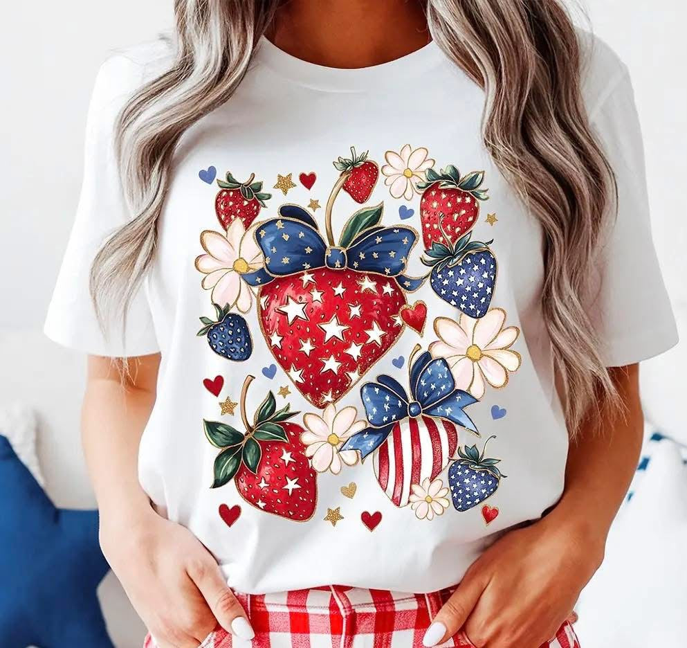 Berry USA Summer tee